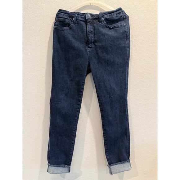 Judy Blue Denim - Judy Blue Skinny Fit Dark Wash Jeans Womens 15/32 High Rise Stretch JB88703 DK
